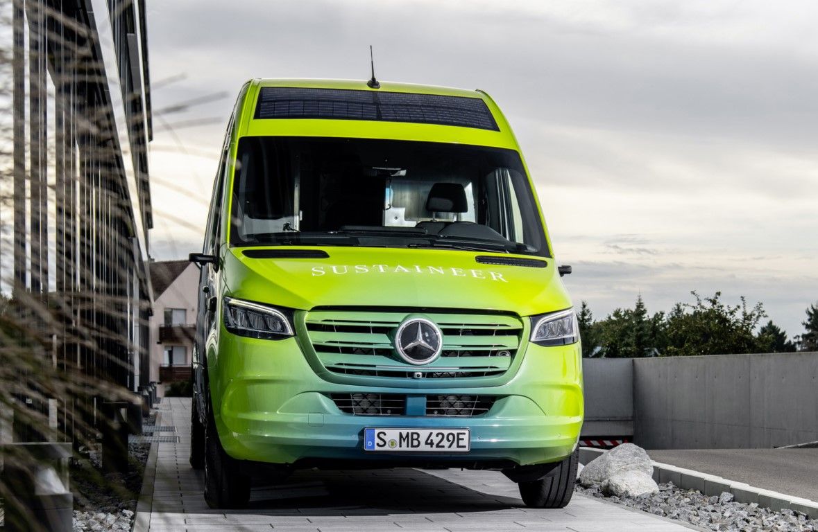 Mercedes eSprinter Sustaineer, adelantando la sostenibilidad en los futuros comerciales