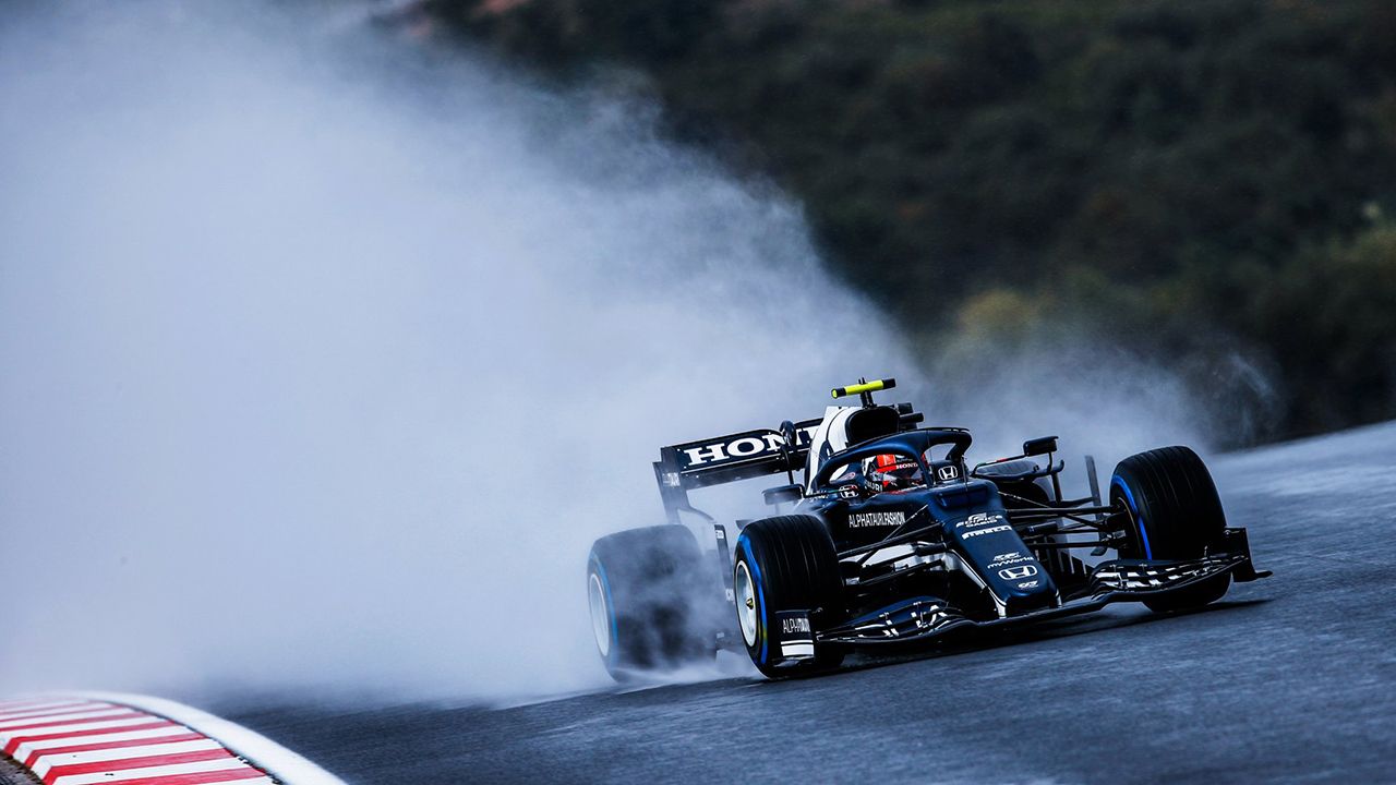 Pierre Gasly se lleva los terceros libres en mojado de Estambul