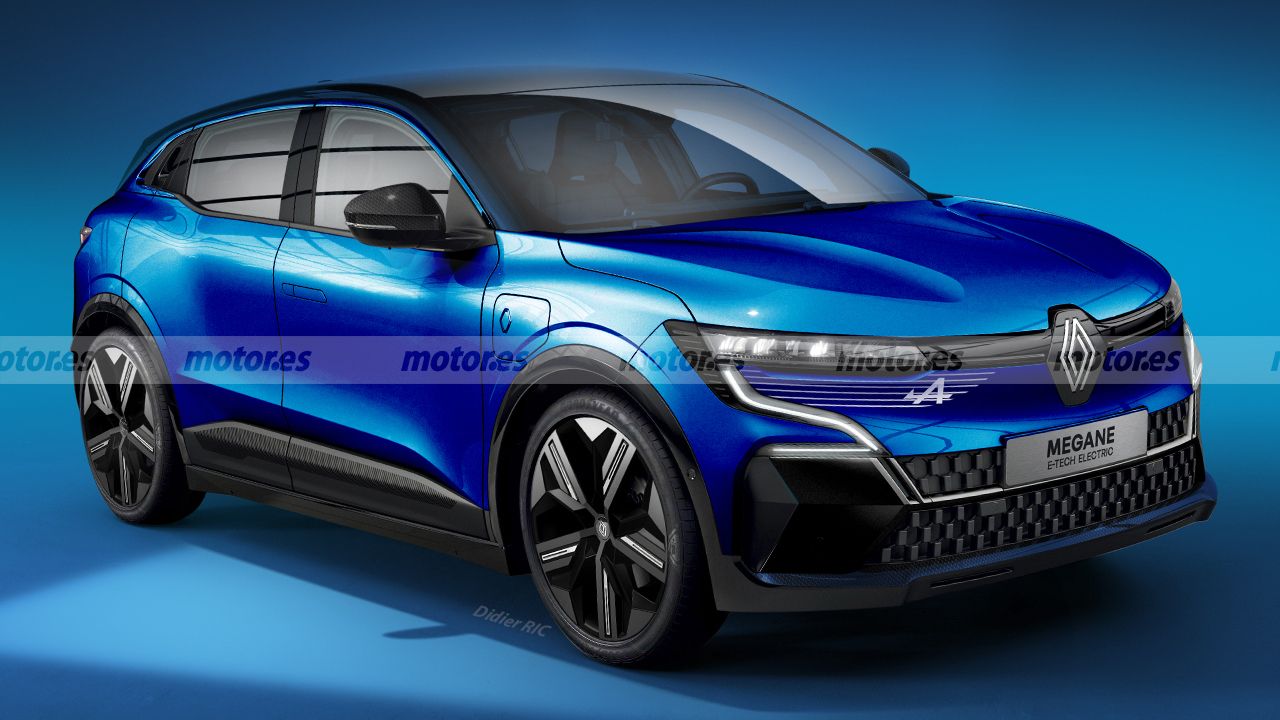 El Renault Megane E-Tech Electric estrenará en 2023 la versión Alpine Line