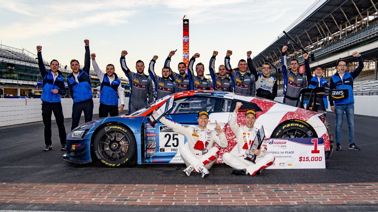 Saintéloc Racing se impone con el Audi #25 en las 8 Horas de Indianápolis