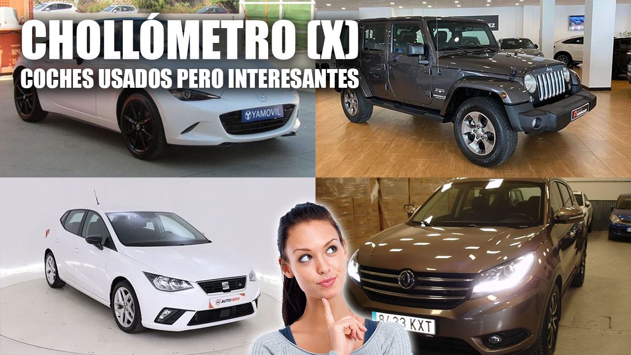 Coches usados que son un chollo (X): Jeep Wrangler, Hyundai IONIQ, Mazda MX-5 y mucho más