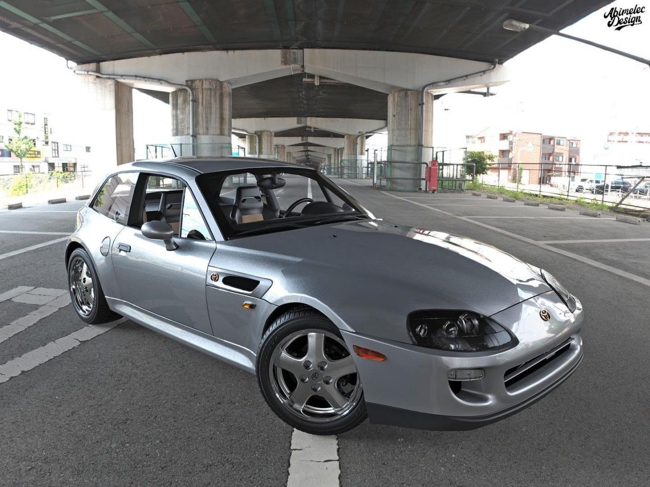 Así sería el Toyota Supra MK4 basado en un Z3 M Coupé