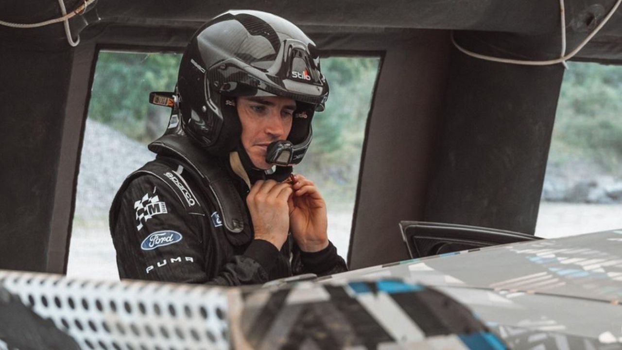 El test de Craig Breen con el Ford Puma Rally1 en septiembre al desnudo