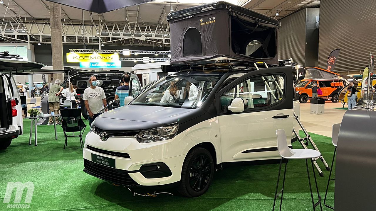 Toyota presenta su gama camper en el Caravaning 2021