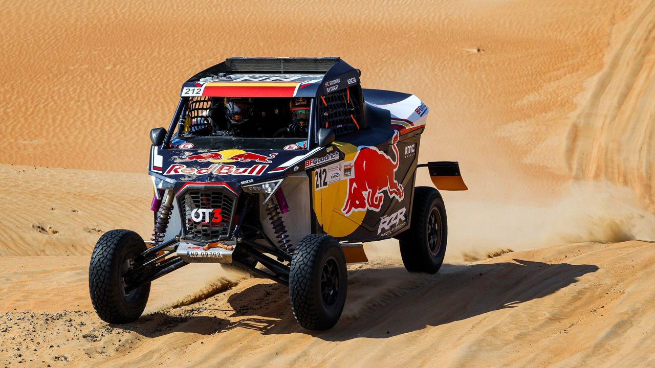 Al-Attiyah y Walkner ganan en Abu Dhabi, Cristina Gutiérrez hace historia