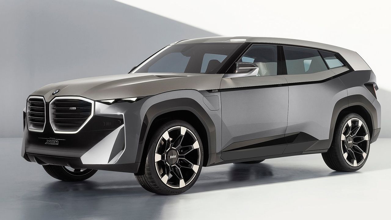 BMW Concept XM, la antesala de un potente y exclusivo SUV híbrido enchufable