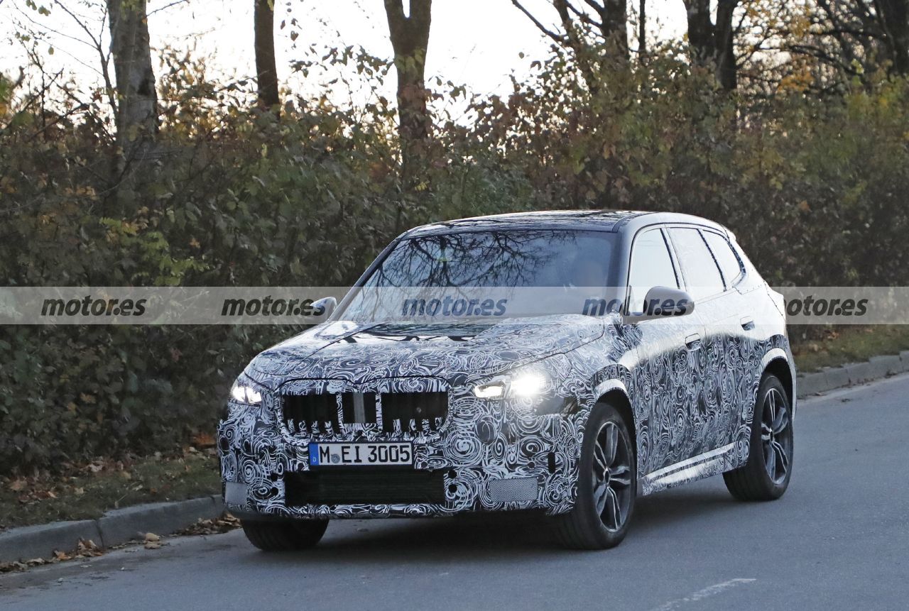 El futuro BMW X1 M35i xDrive 2024 posa en nuevas fotos espía cerca de Múnich