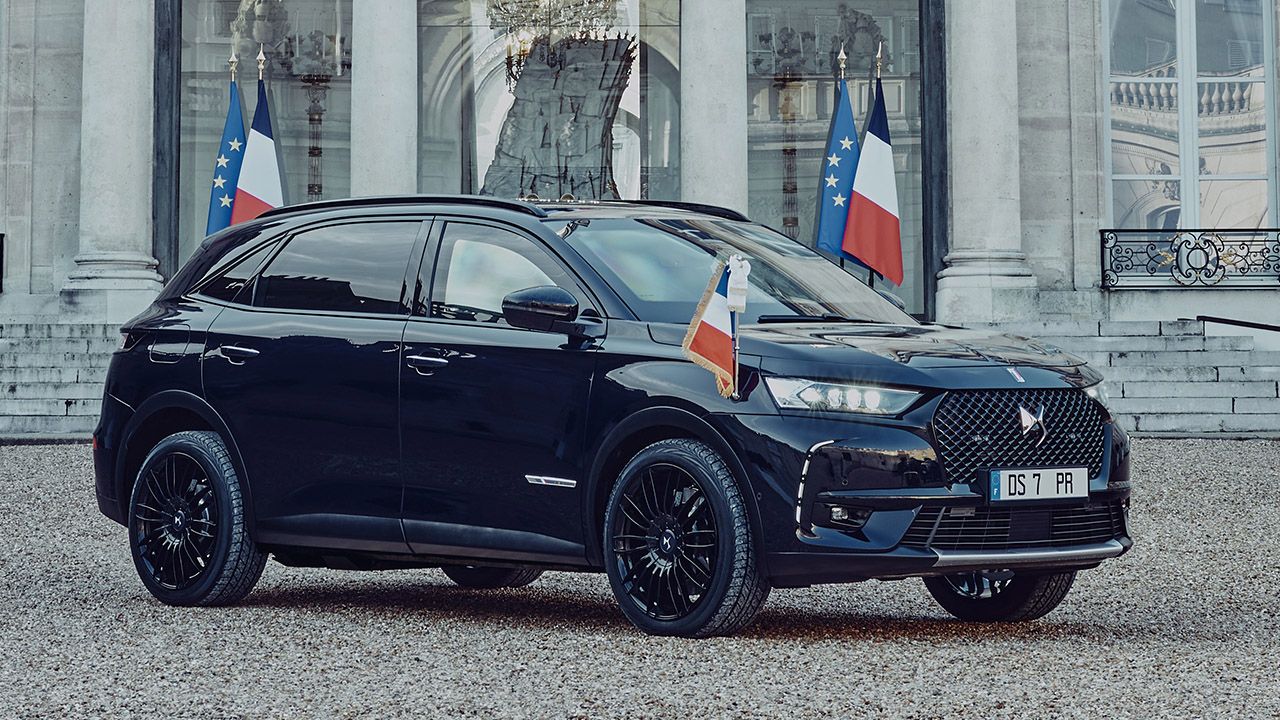 DS 7 Crossback Élysée, un coche presidencial blindado y cargado de tecnología