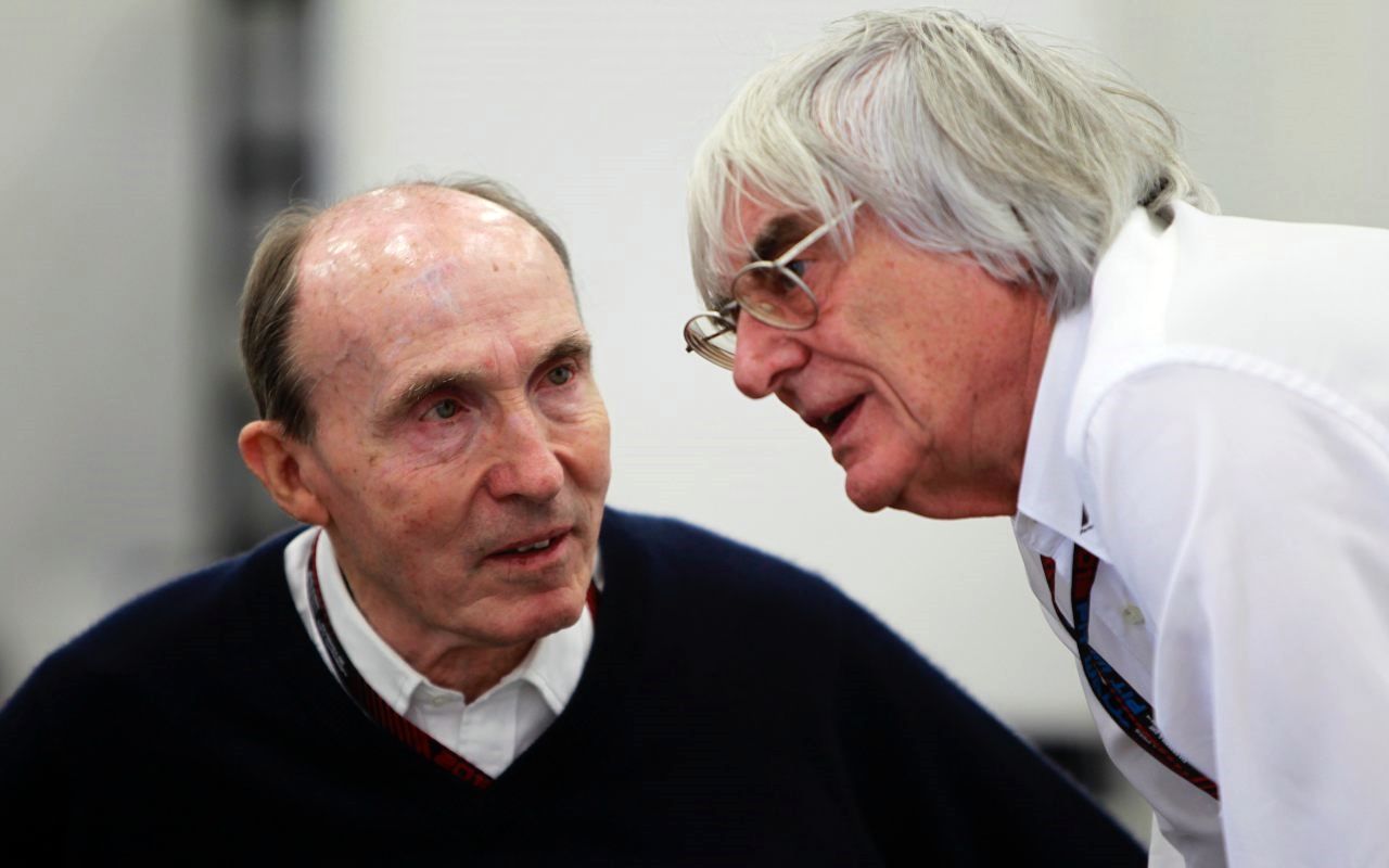 El Ecclestone más nostálgico recuerda a Frank Williams