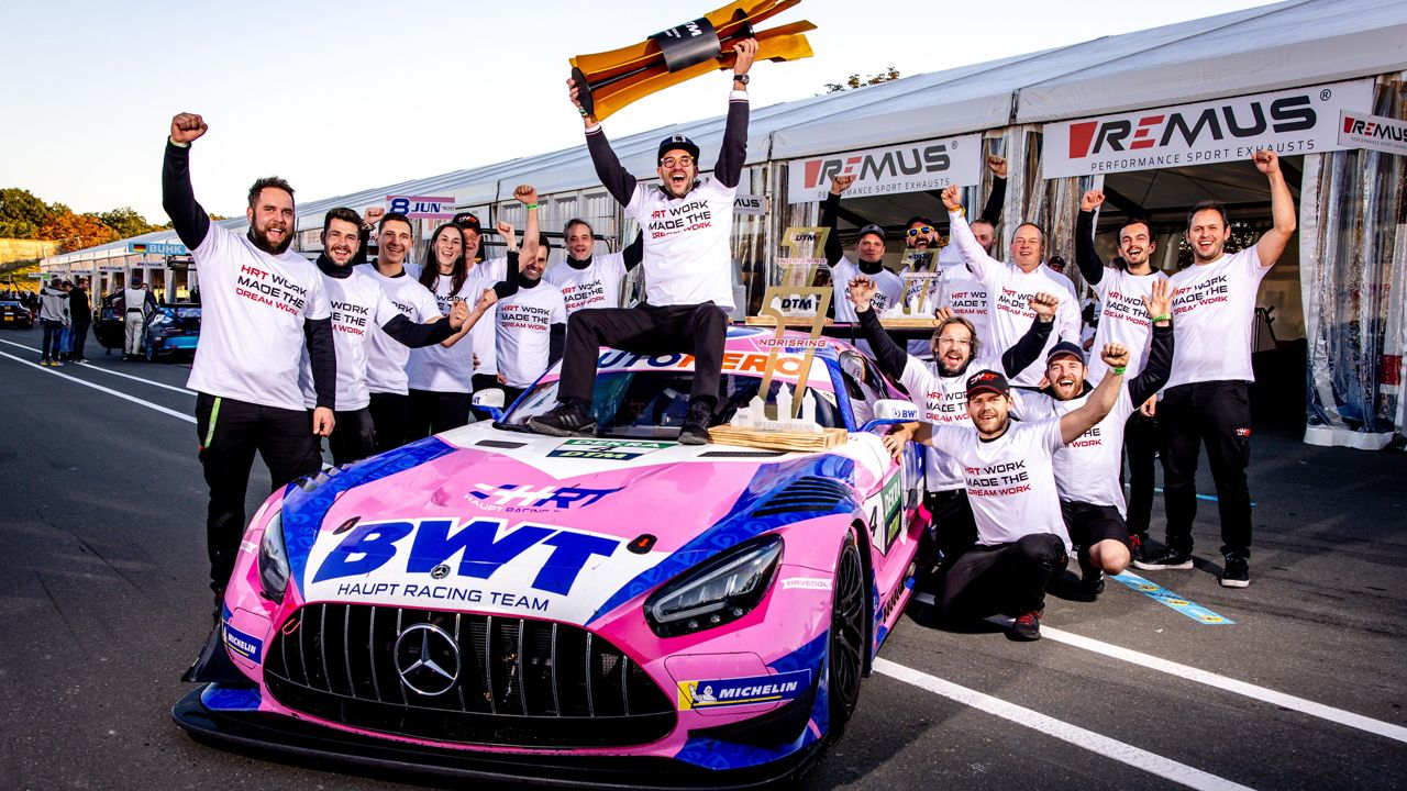 El equipo HRT de Hubert Haupt alineará dos GT3 en el DTM 2022