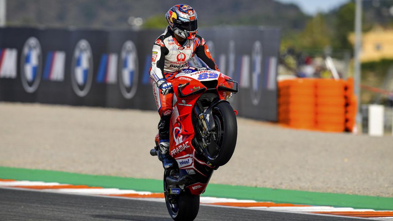 Jorge Martín logra la pole del GP de Valencia en una vibrante Q2