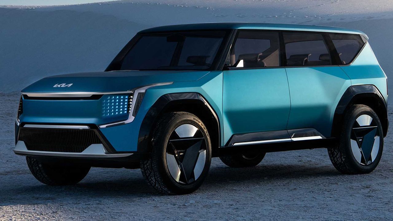 KIA Concept EV9, la antesala de un SUV eléctrico con cerca de 500 km de autonomía