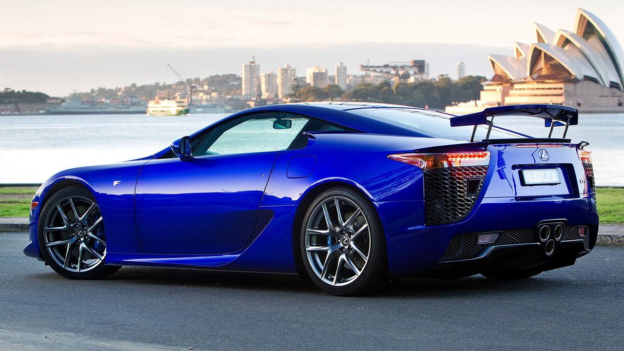 Lexus LFA - posterior