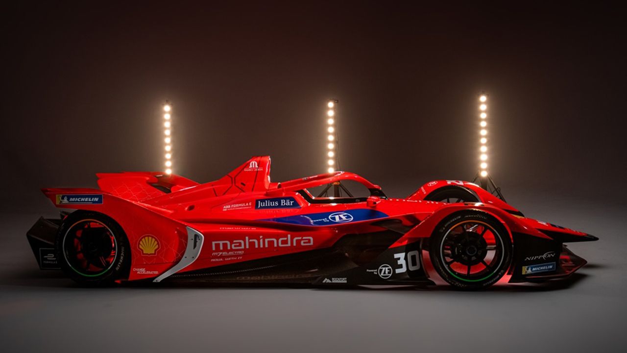 Mahindra apuesta por el rojo intenso para su Mahindra M7Electro