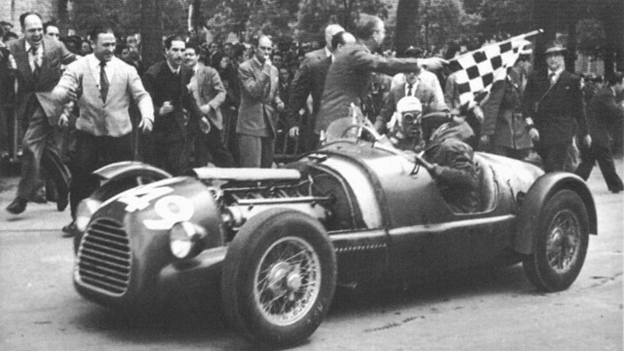 El Ferrari 166SC de Tazio Nuvolari