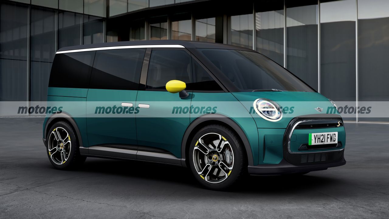 Adelanto del futuro MINI Traveller 2024, un monovolumen eléctrico muy moderno