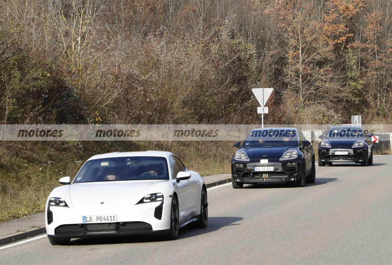 El Porsche Macan Eléctrico 2022 revela su lado más deportivo en estas fotos espía