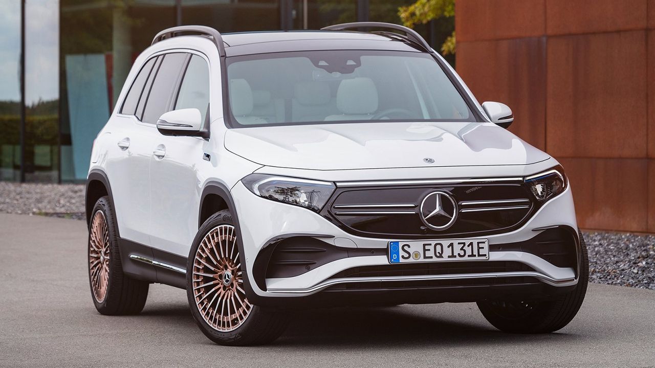 El nuevo Mercedes EQB, un SUV eléctrico de 7 plazas, ya tiene precios en Alemania