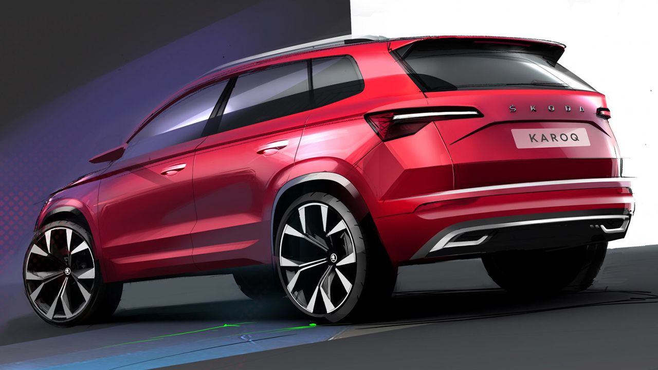 Skoda Karoq 2022 - posterior