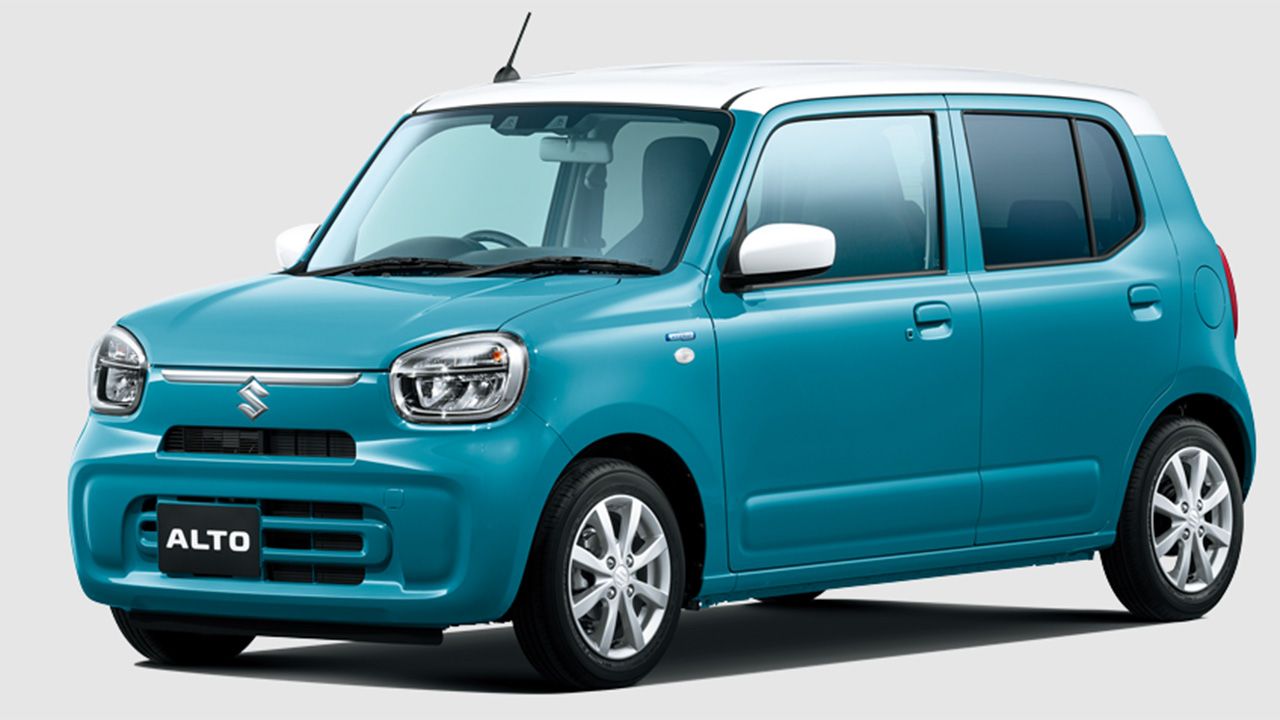 Suzuki Alto 2022, el pequeño coche japonés electrificado estrena generación