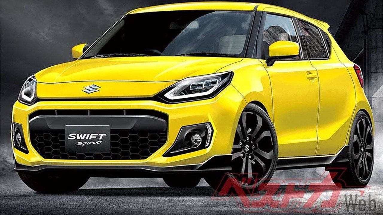 Suzuki Swift Sport 2023 - recreación