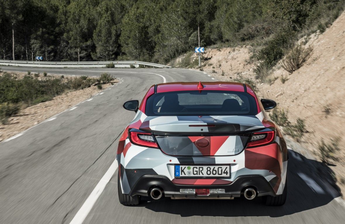 Foto prototipo Toyota GR86 - exterior