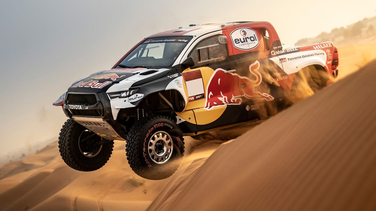 El Toyota GR DKR Hilux T1+ tendrá un doble corazón en el Dakar 2022