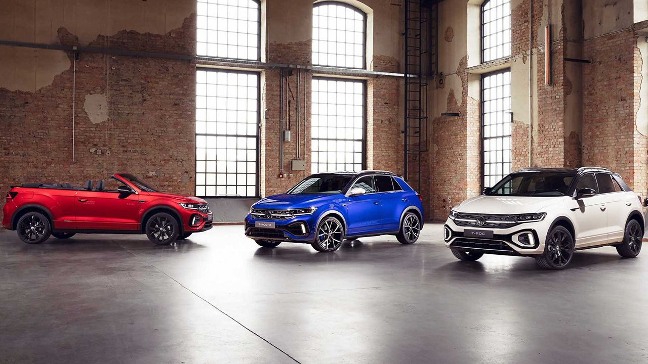 La gama del nuevo Volkswagen T-Roc 2022 al detalle: modelos, acabados y motores