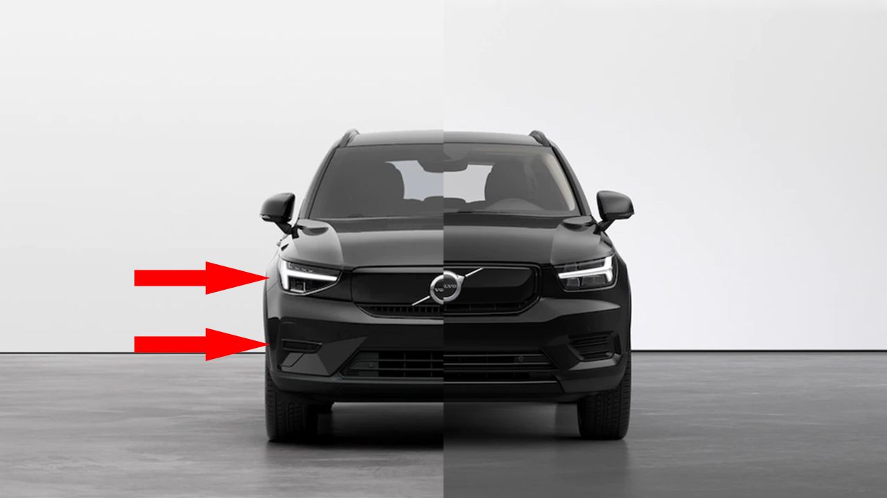 Volvo XC40 Recharge 2022 - frontal