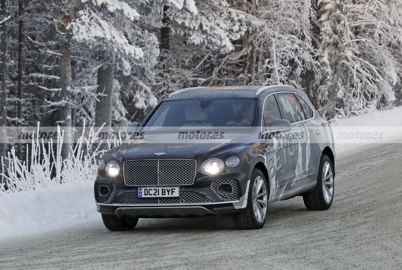 El Bentley Bentayga EWB 2022 se enfrenta a sus segundas pruebas de invierno