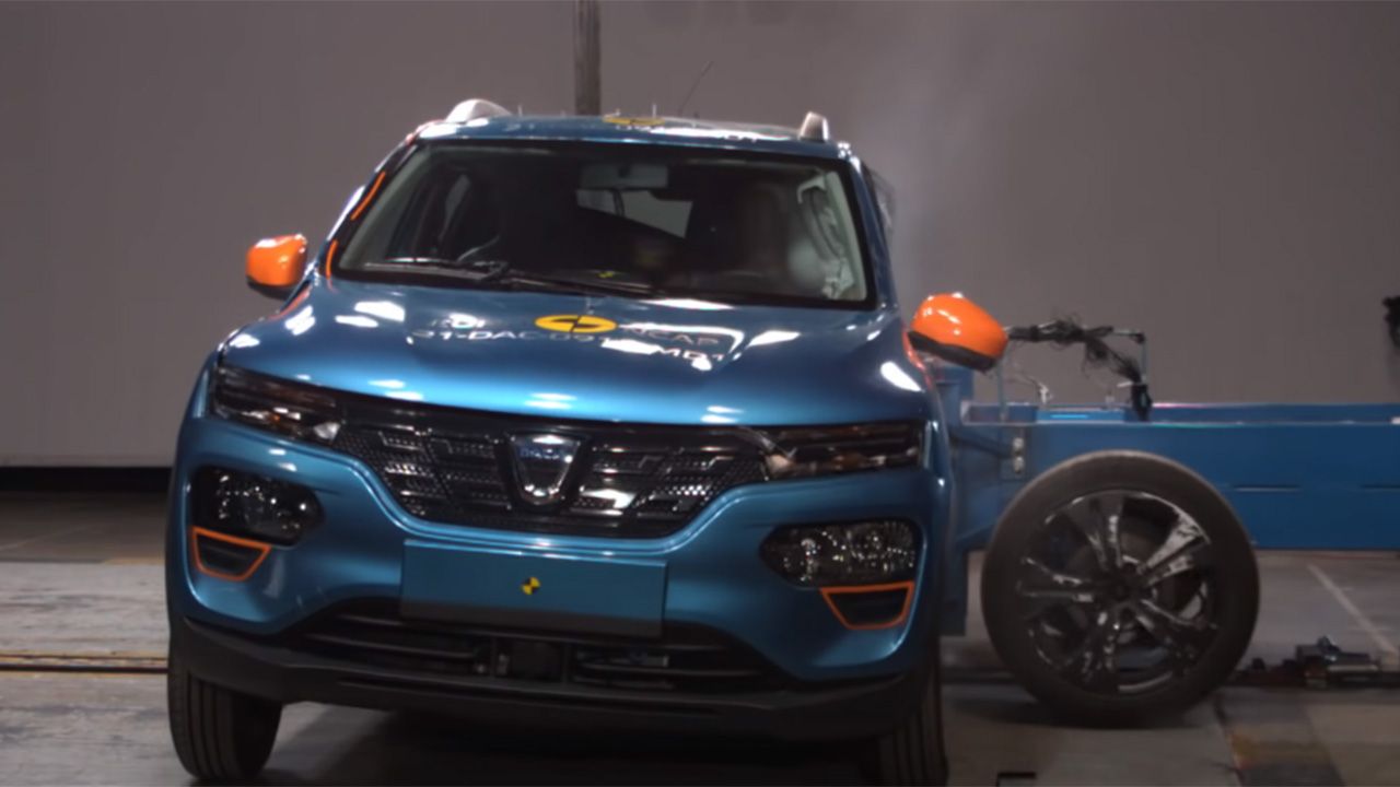 Dacia Spring - pruebas Euro NCAP