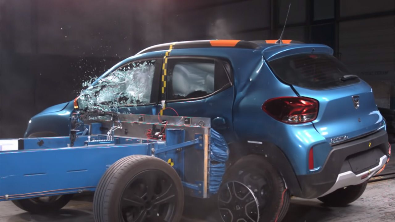 Dacia Spring Euro NCAP