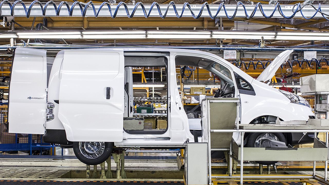 Fábrica de Nissan en la Zona Franca de Barcelona