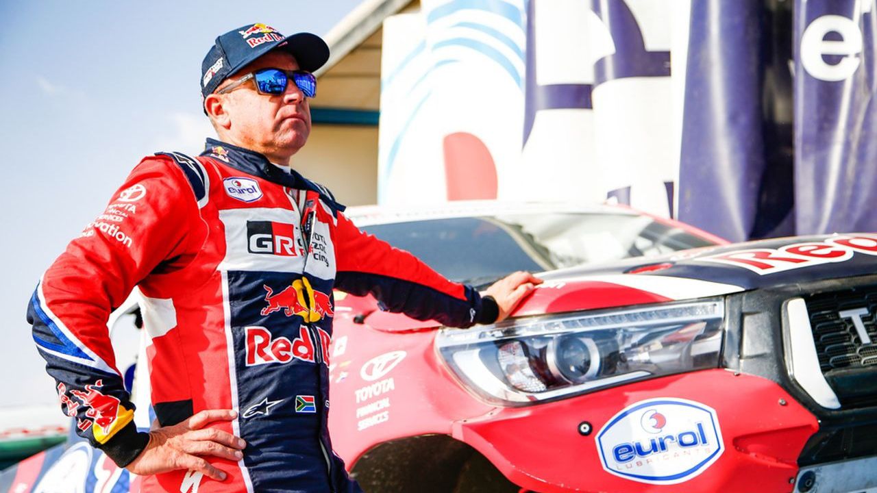 Giniel de Villiers, piloto de Toyota en el Dakar, positivo en COVID-19