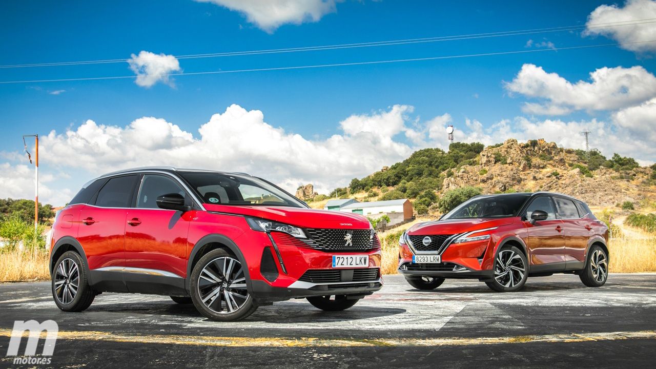 Peugeot 3008 y Nissan Qashqai