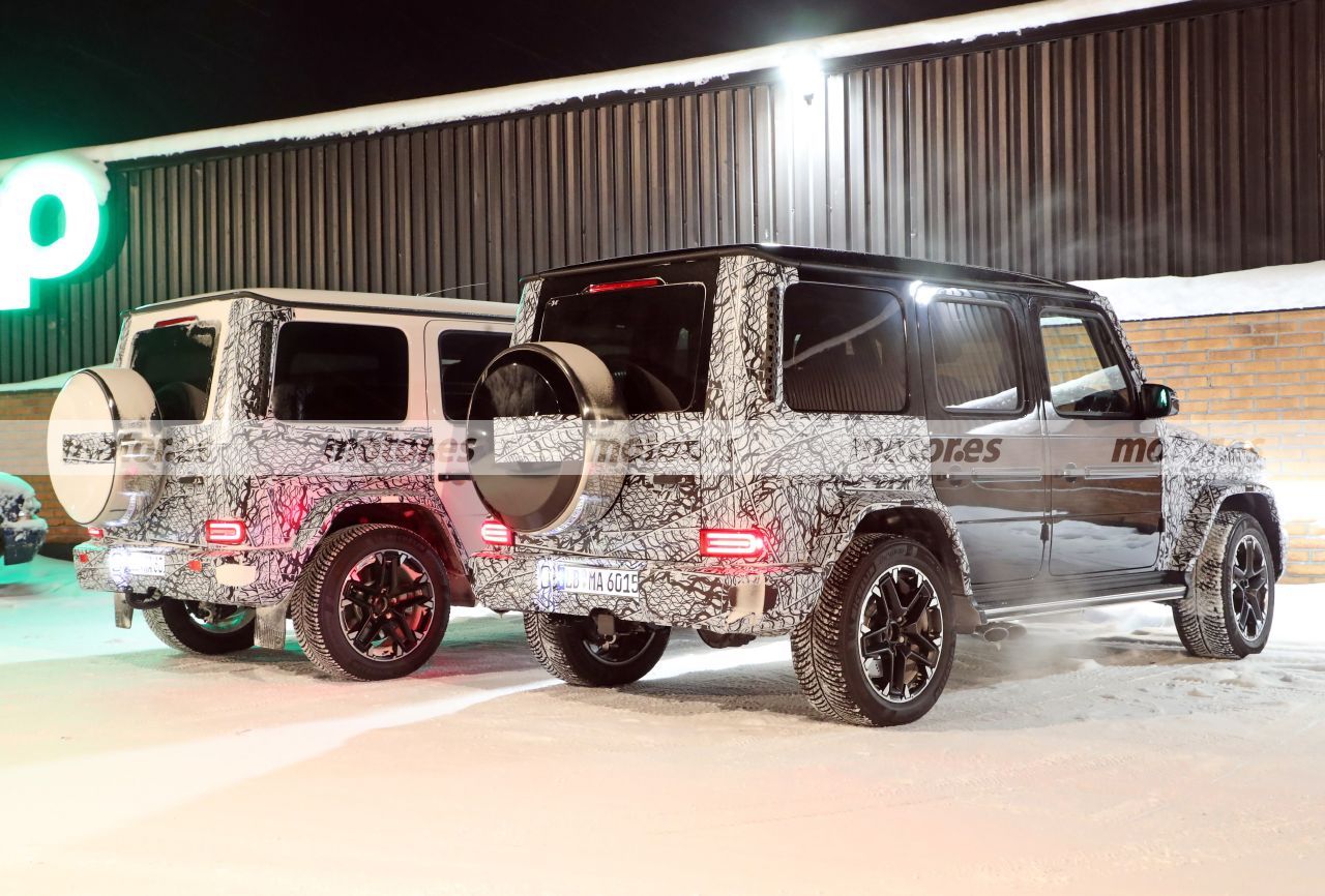 Foto espía Mercedes-AMG G 63 Facelift 2023