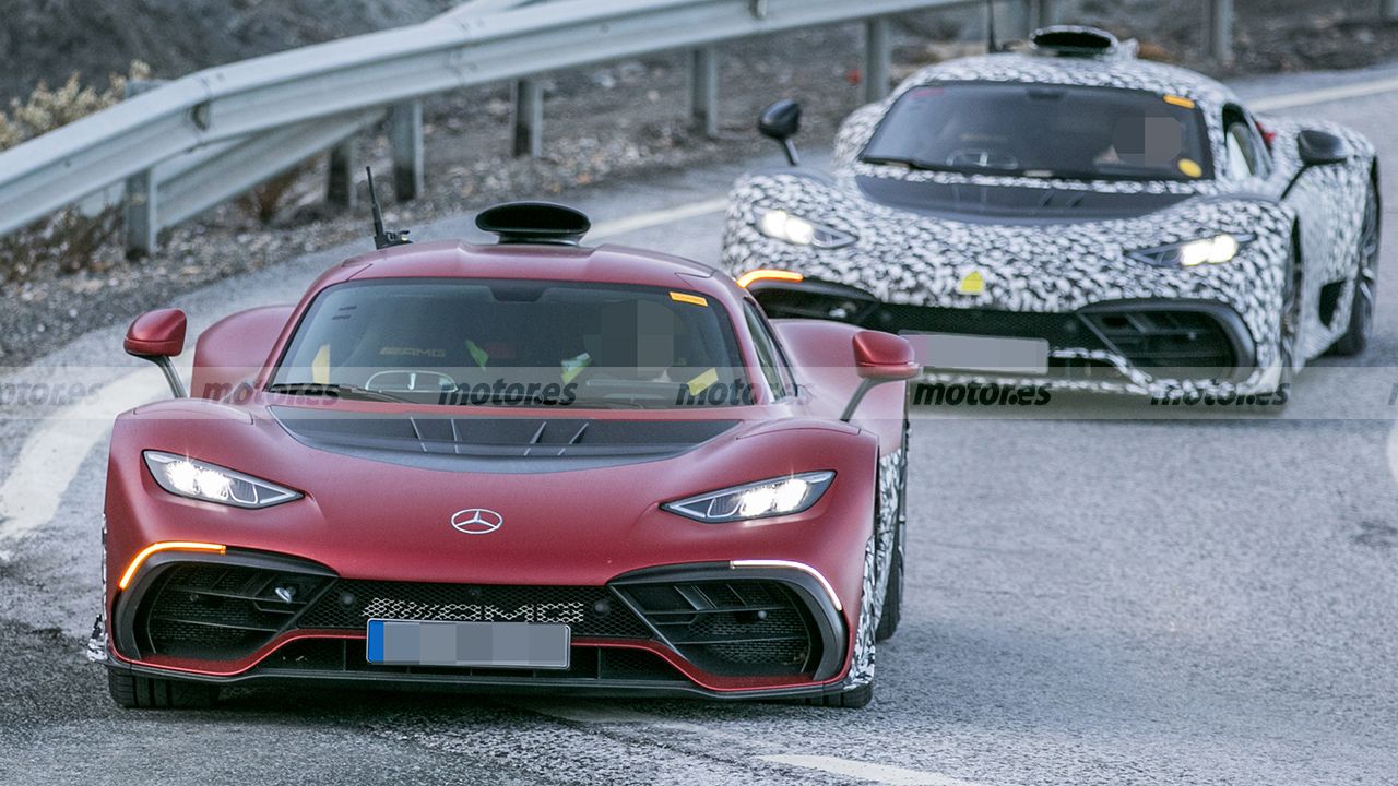 Mercedes-AMG ONE - foto espía frontal