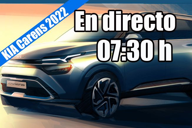 Sigue en directo la presentación del KIA Carens 2022