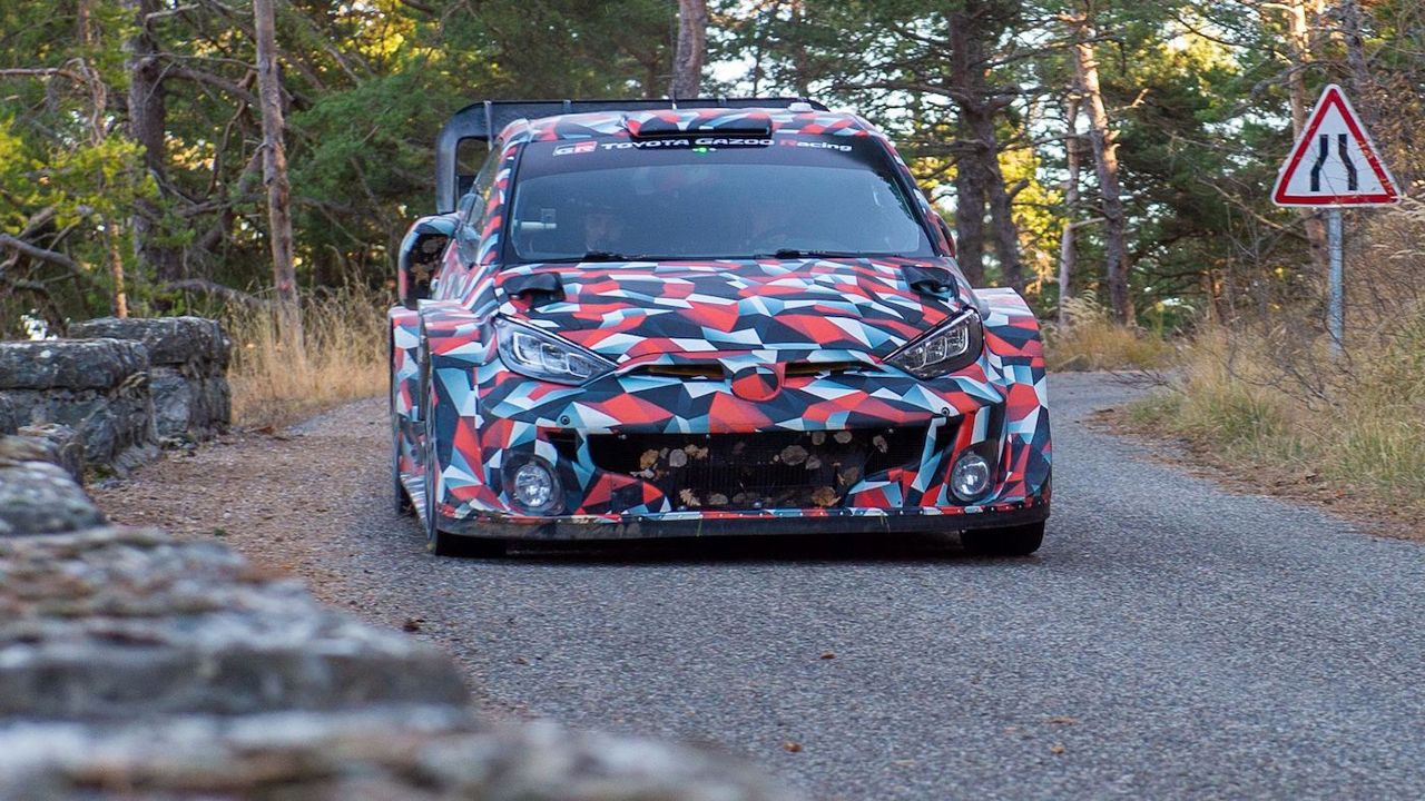 Primeras imágenes de la versión definitiva del Toyota GR Yaris Rally1