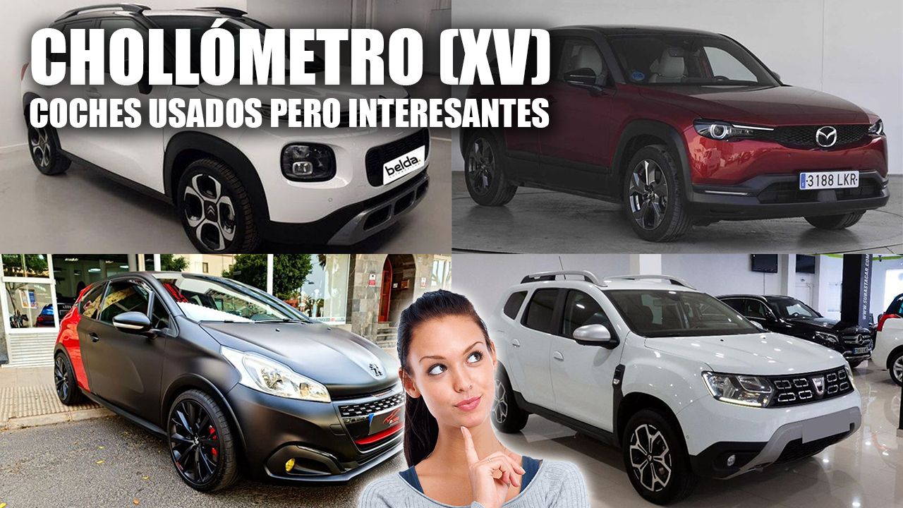 Coches usados que son un chollo (XV): Dacia Duster, Peugeot 208 GTi, Mazda MX-30 y mucho más