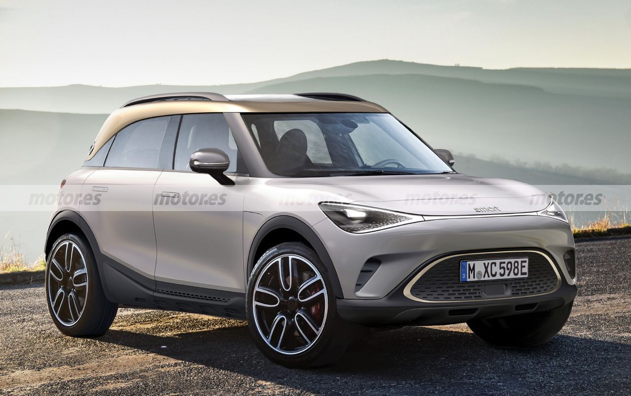 Adelanto del futuro SUV eléctrico que smart lanzará en 2023 cargado de novedades