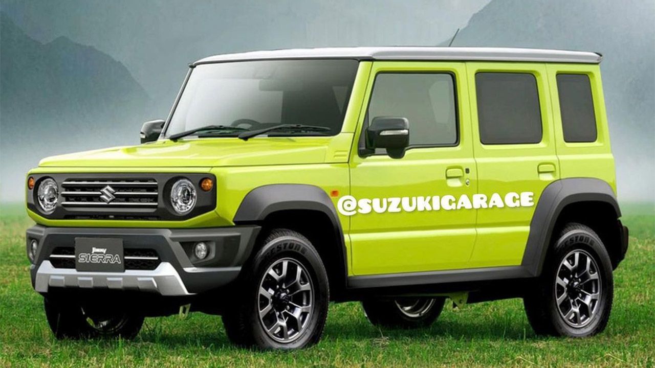 El Suzuki Jimny de 5 puertas está más cerca y tendrá el sello «Hecho en India»