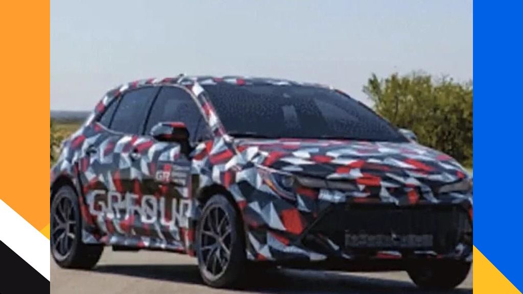 Filtrado el prototipo del Toyota GR Corolla a unas semanas de su debut