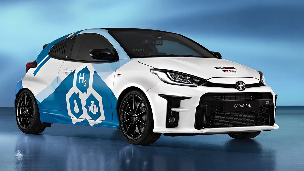 Toyota muestra las posibilidades del hidrógeno caliente en el exitoso GR Yaris