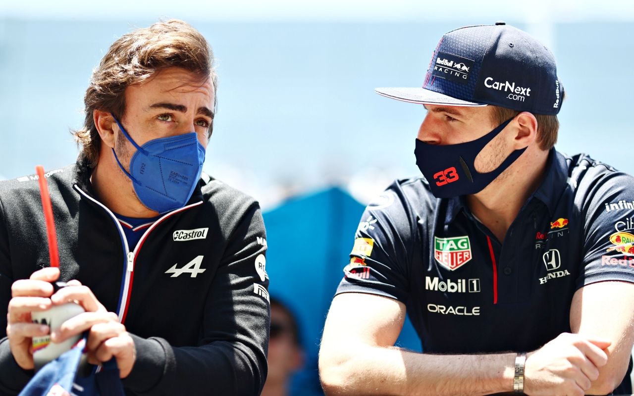 Verstappen, gran fan de Alonso: «Nunca se rinde, un verdadero luchador»