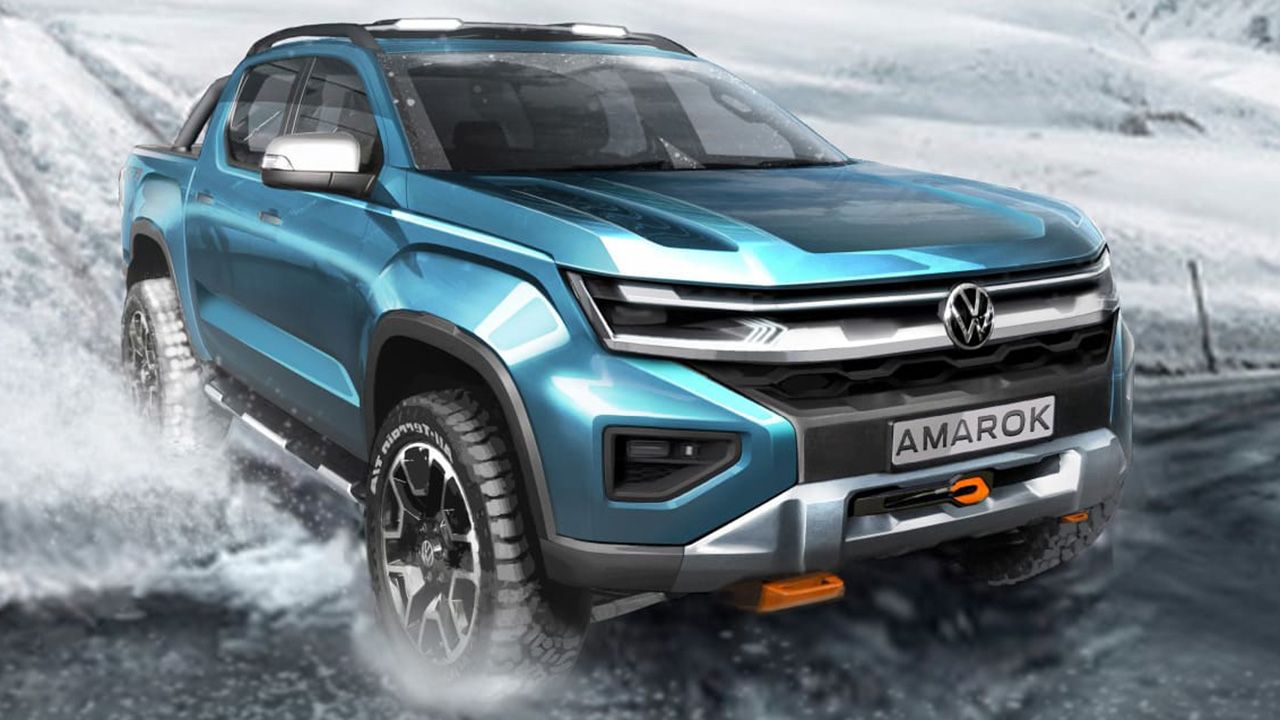 Volkswagen Amarok 2023 - boceto