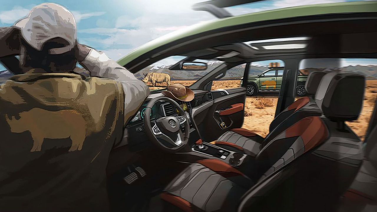 Volkswagen Amarok 2023 - interior