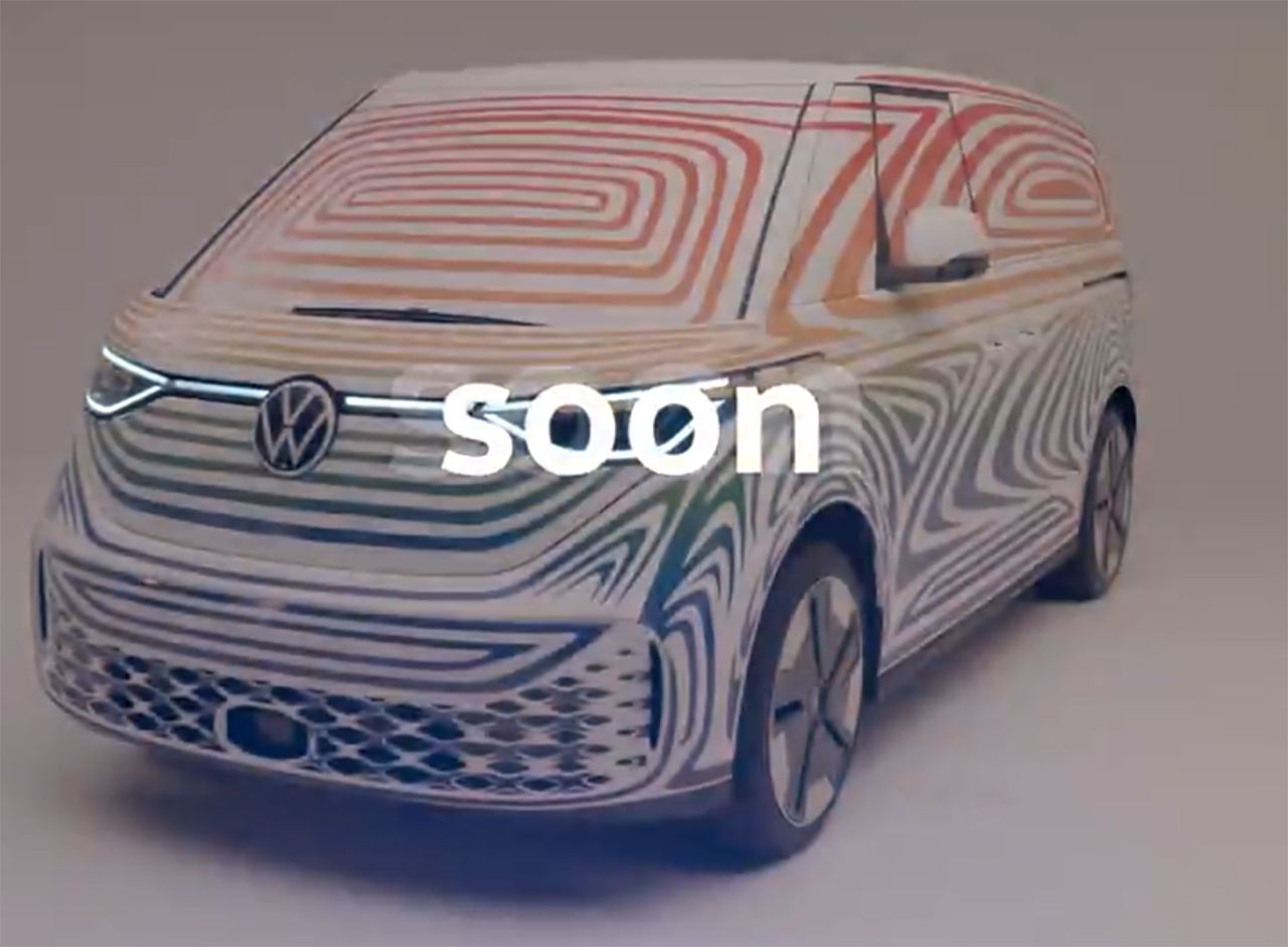 Primer teaser del Volkswagen ID. Buzz 2022, el sustituto eléctrico del Sharan se acerca