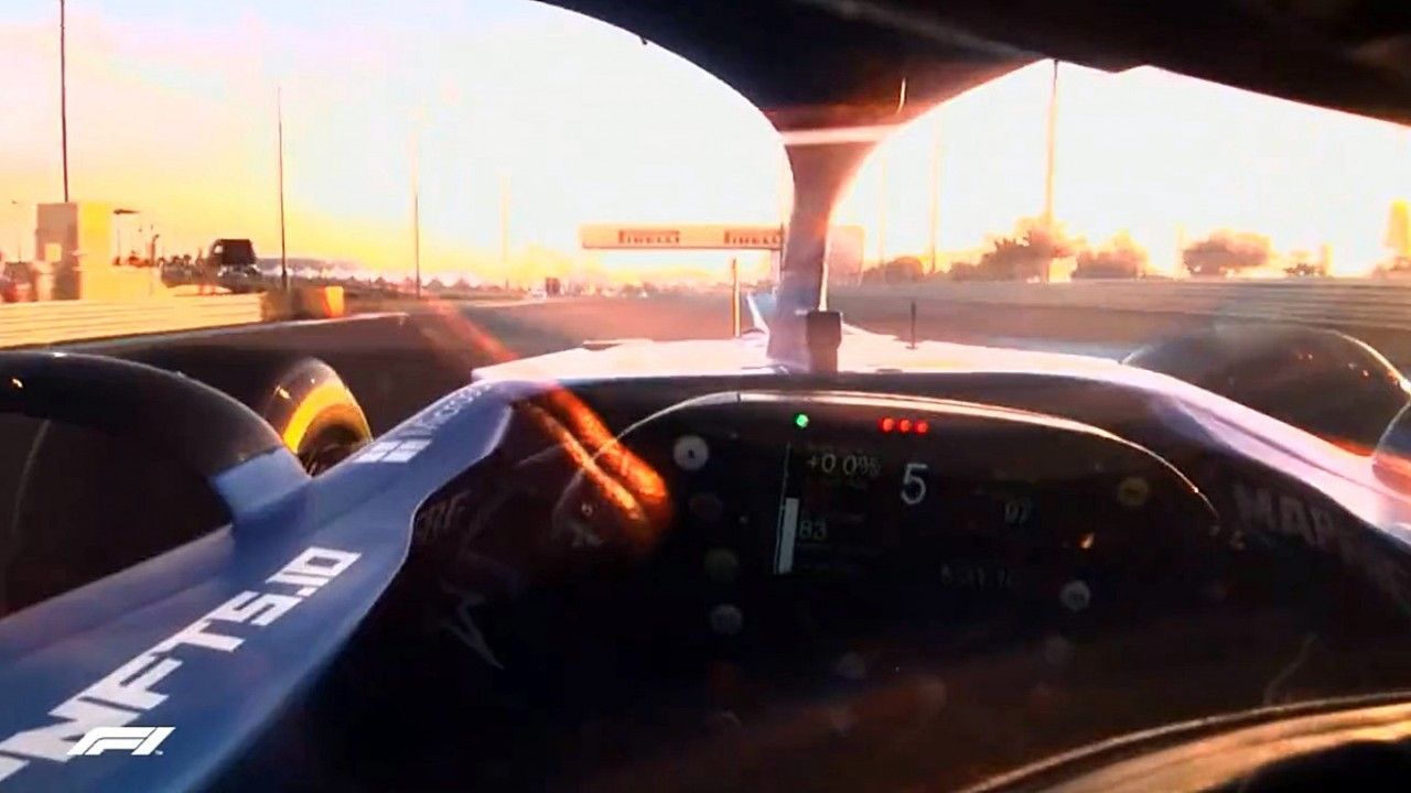 Una vuelta al nuevo Yas Marina con Alonso y su ‘eye-cam’