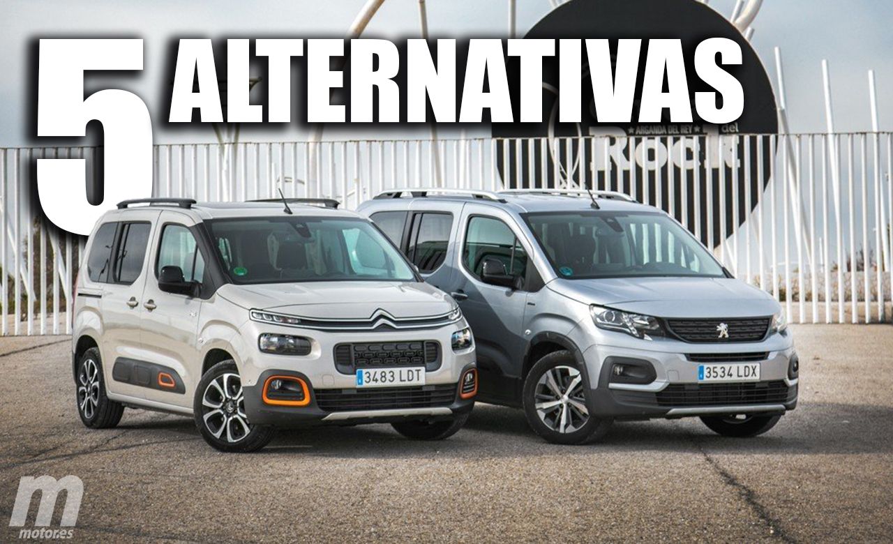 Adiós a los Peugeot Rifter y Citroën Berlingo térmicos, ¿qué alternativas ofrece el mercado?